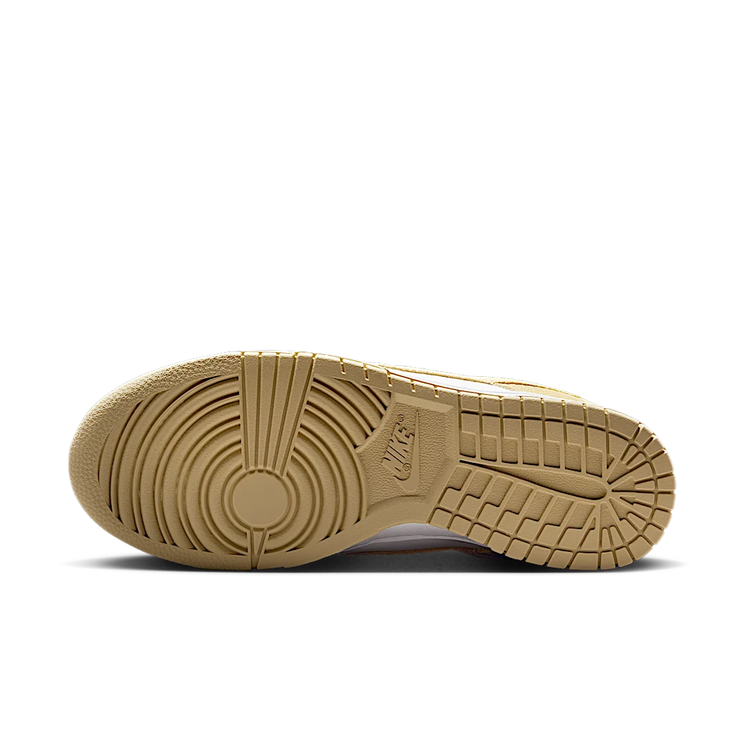 Overkicks - Nike Dunk Low Alabaster Corduroy (FN7167-700) - detalle suela