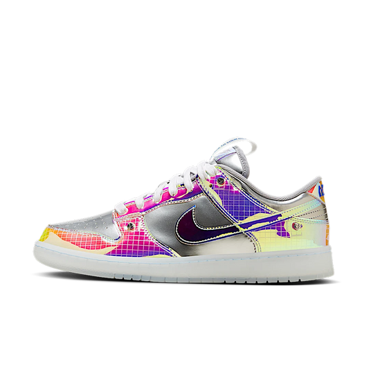 Overkicks - Nike Dunk Low Be True Hyperflat (FN8882-001) - vista lateral