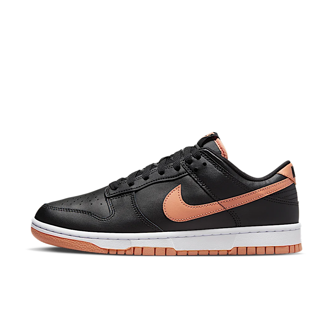 Overkicks - Nike Dunk Low Black Amber Brown (DV0831-004) - vista lateral