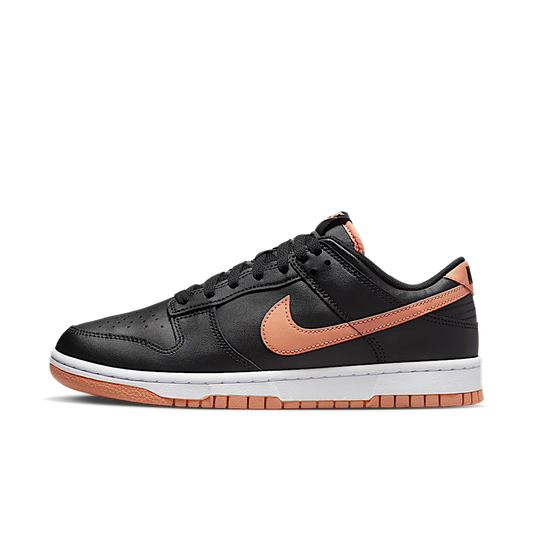 Overkicks - Nike Dunk Low Black Amber Brown (DV0831-004) - vista lateral
