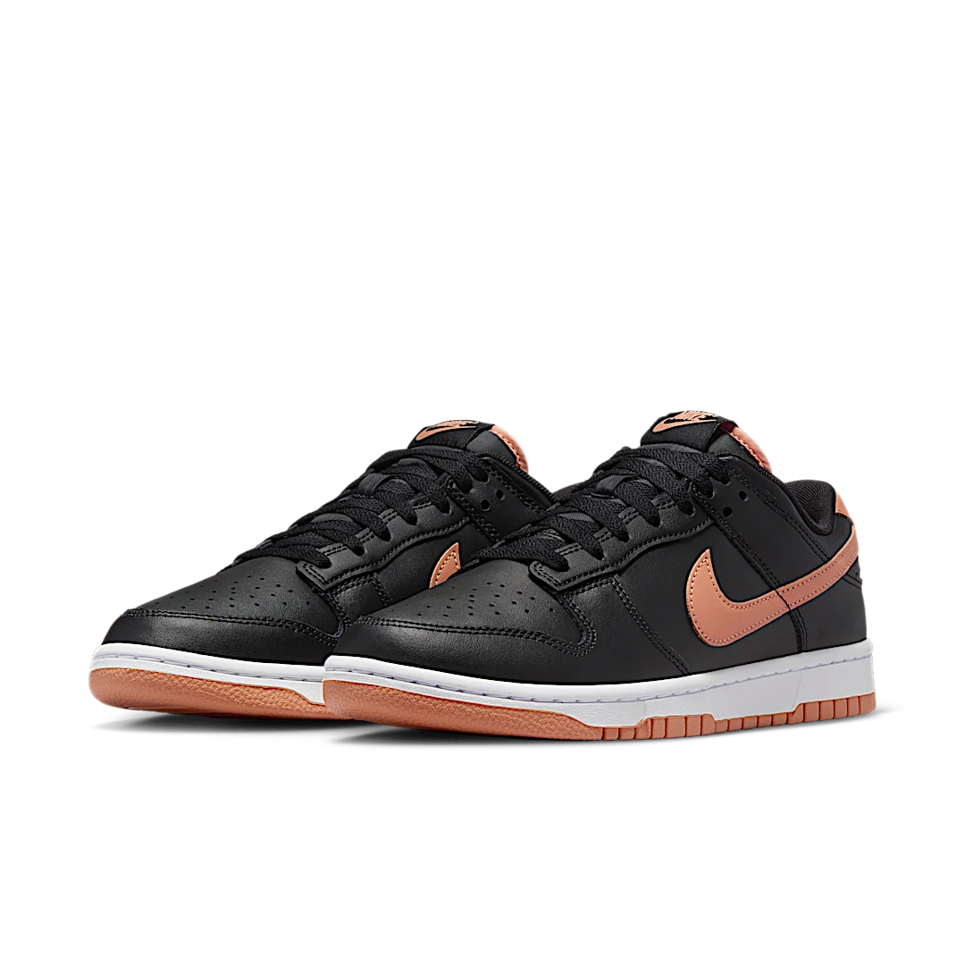 Overkicks - Nike Dunk Low Black Amber Brown (DV0831-004) - vista trasera