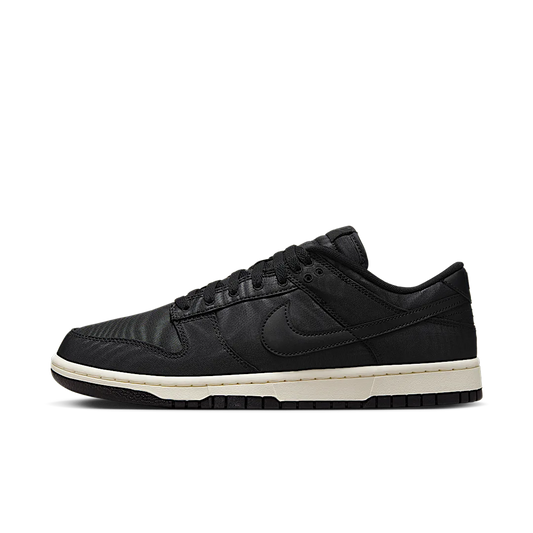 Overkicks - Nike Dunk Low Black Canvas (DV7211-001) - vista lateral