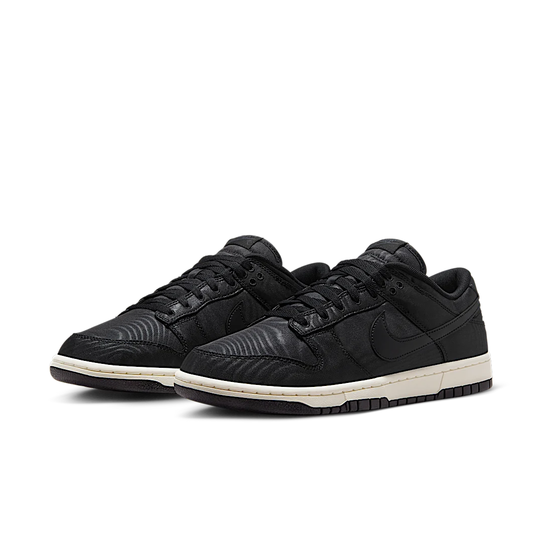 Overkicks - Nike Dunk Low Black Canvas (DV7211-001) - vista trasera