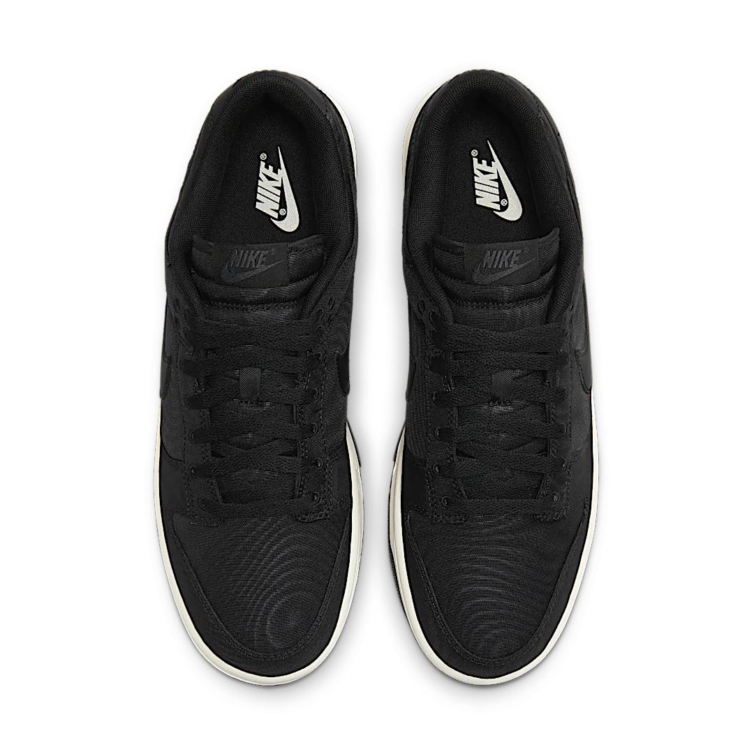 Overkicks - Nike Dunk Low Black Canvas (DV7211-001) - par completo