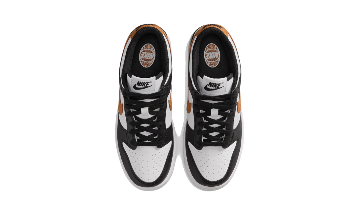 Overkicks - Nike Dunk Low Black Flax White (II7639-001) - vista superior