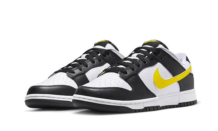 Overkicks - Nike Dunk Low Black Opti Yellow (FQ2431-001) - vista trasera