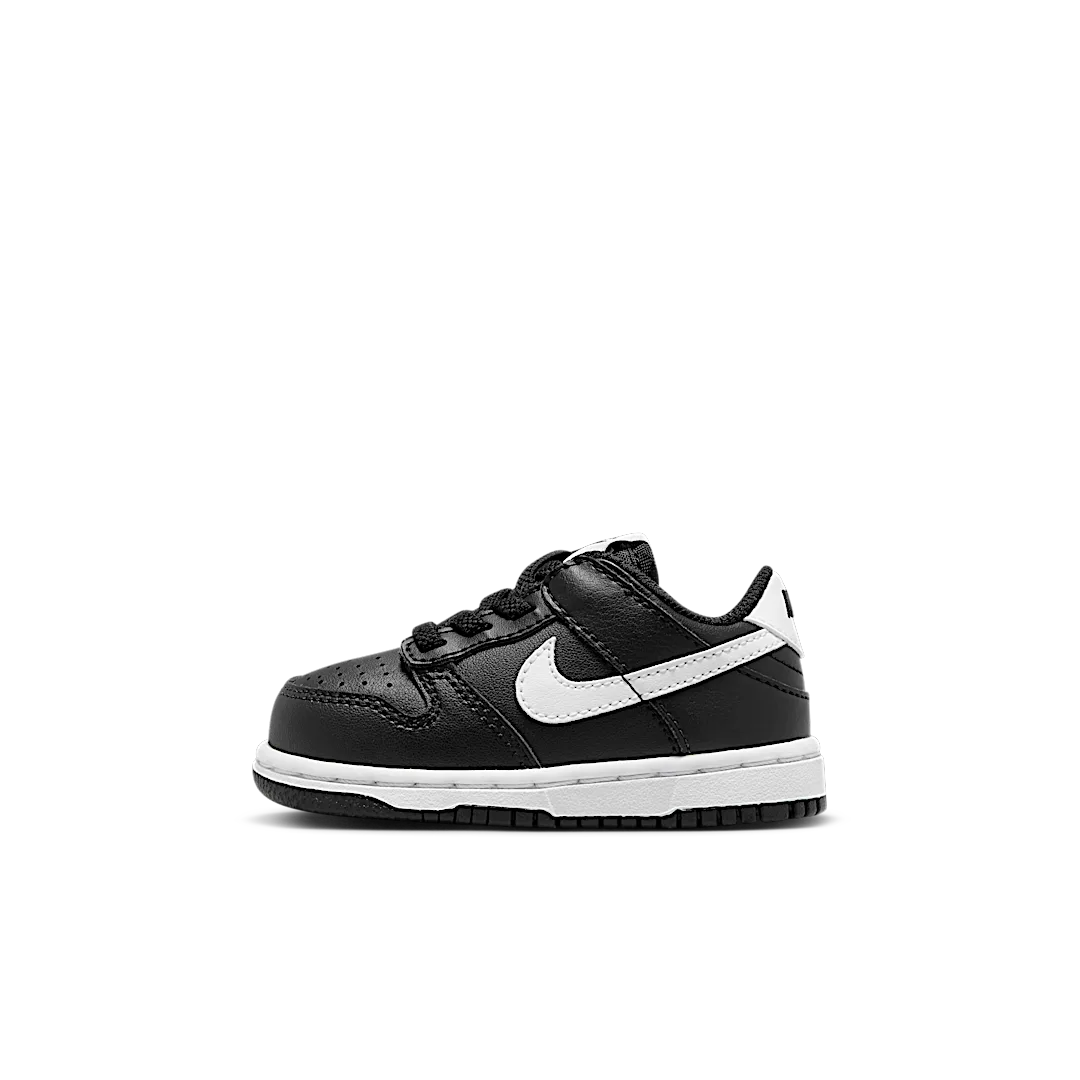 Overkicks - Nike Dunk Low Black Panda 2.0 (TD) (FD1233-001) - vista lateral