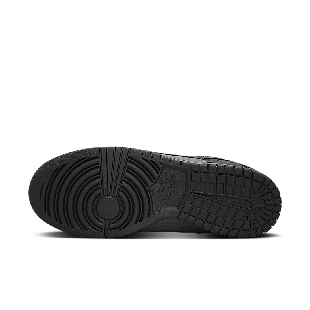 Overkicks - Nike Dunk Low Black Roses (HF1986-001) - detalle suela