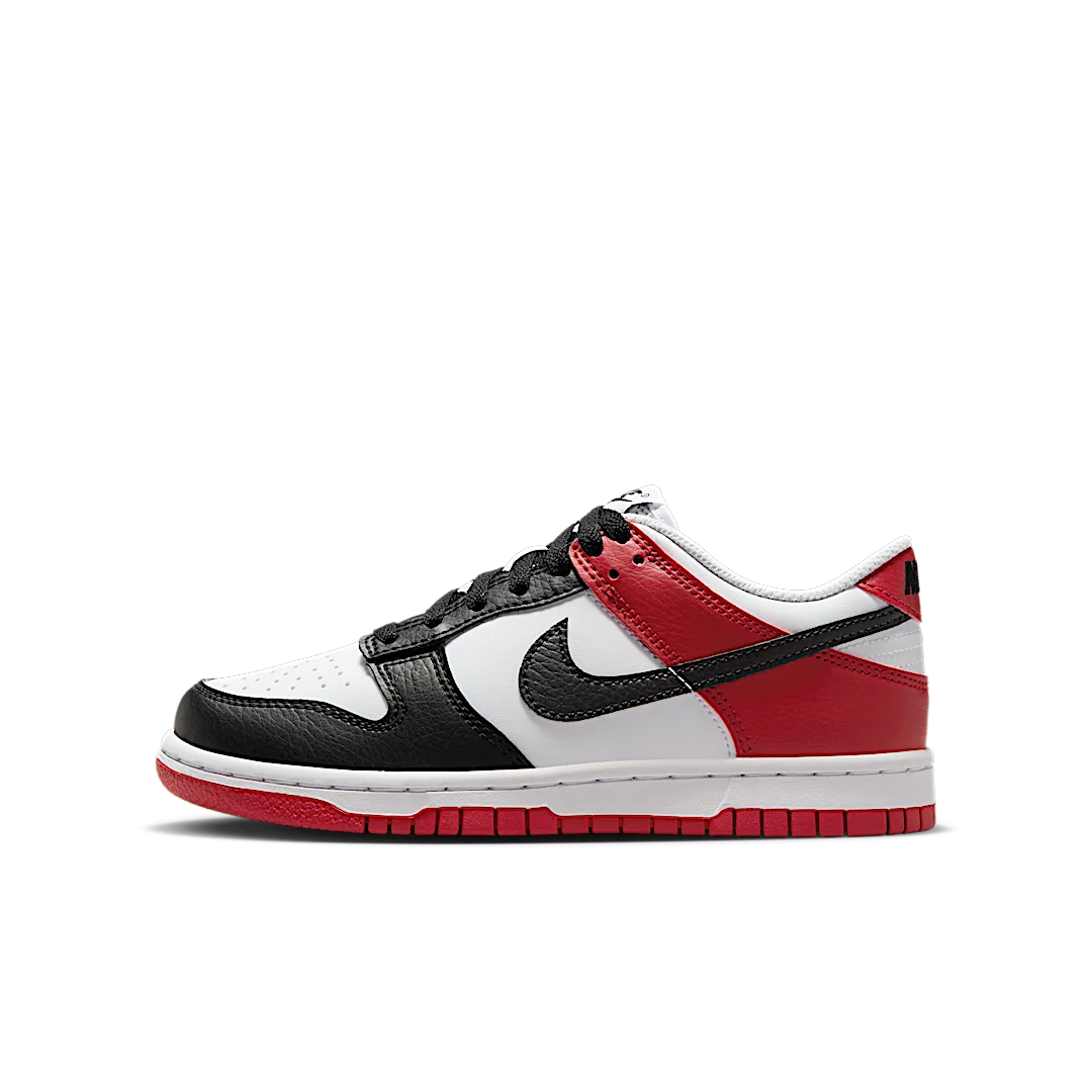 Overkicks - Nike Dunk Low Black Toe (HF9980-600) - vista lateral