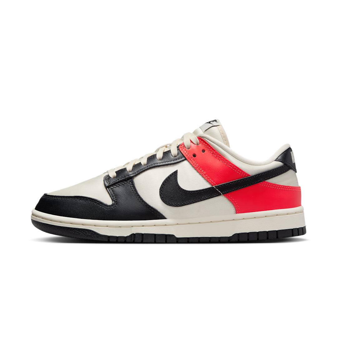 Overkicks - Nike Dunk Low Black Toe Bright Crimson (HQ3423-635) - vista lateral