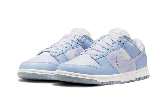 Overkicks - Nike Dunk Low Blue Airbrush Canvas (FN0323-400) - vista trasera