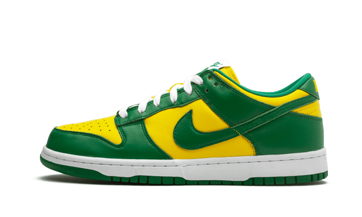 Overkicks - Nike Dunk Low Brazil (2020/2024) (CU1727-700) - vista lateral