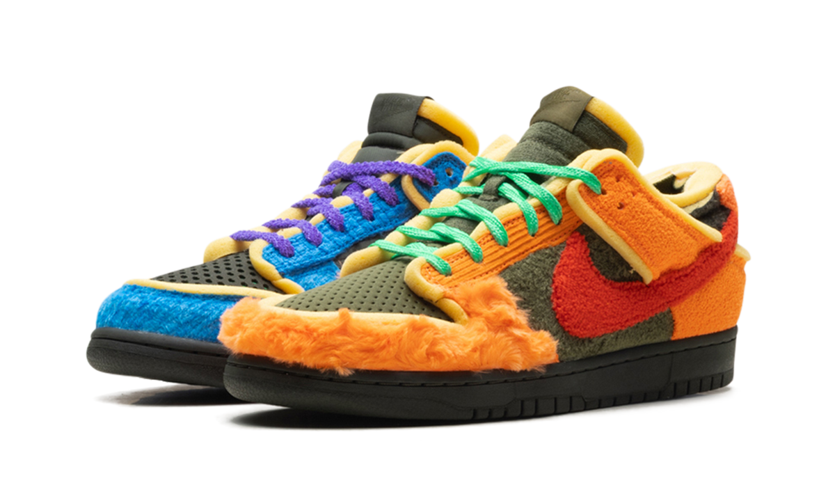 Overkicks - Nike Dunk Low Cactus Plant Flea Market Swamp Sponge Photo Blue (IH5094-400) - vista trasera