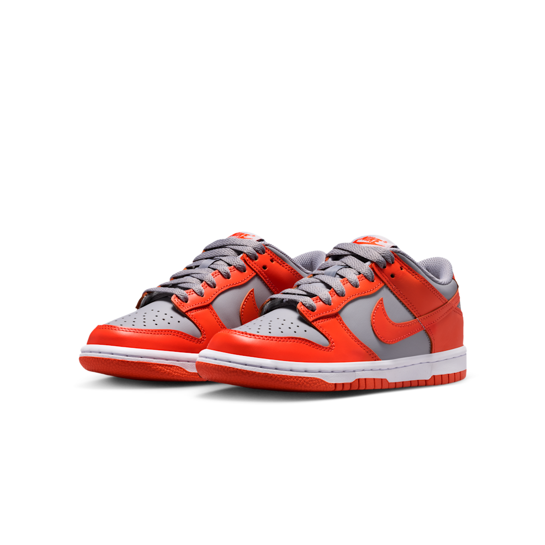 Overkicks - Nike Dunk Low Cement Grey Team Orange (GS) (FB9109-011) - imagen 2