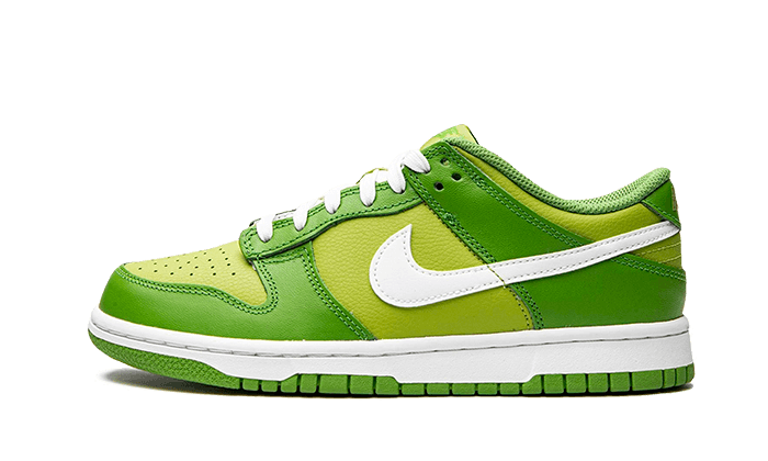 Overkicks - Nike Dunk Low Chlorophyll (DJ6188-300 / DH9765-301) - vista lateral