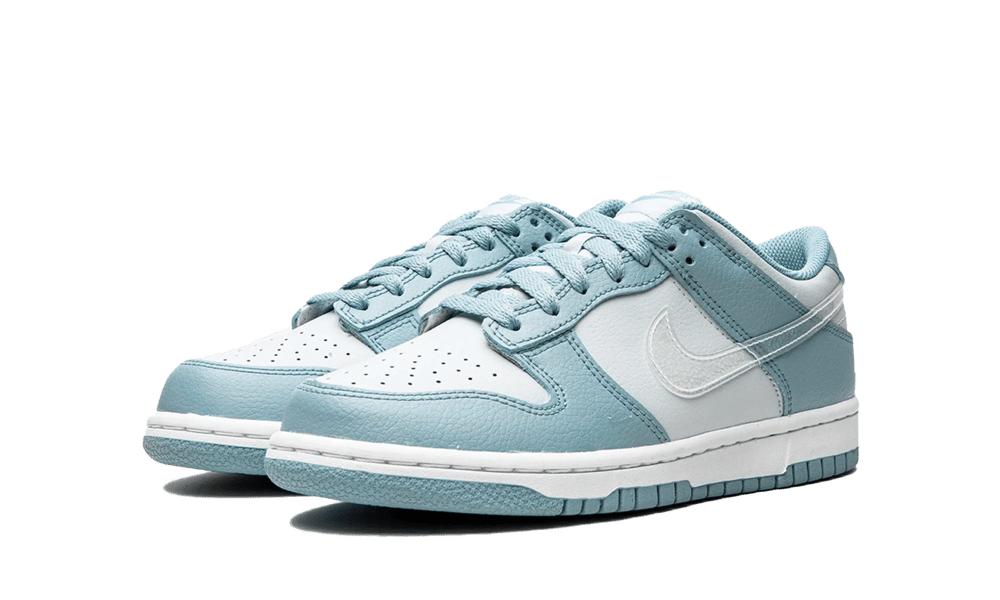 Overkicks - Nike Dunk Low Clear Blue Swoosh (DH9765-401) - vista trasera