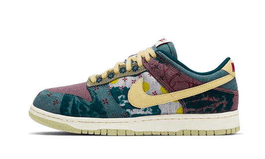 Overkicks - Nike Dunk Low Community Garden (CZ9747-900) - vista lateral