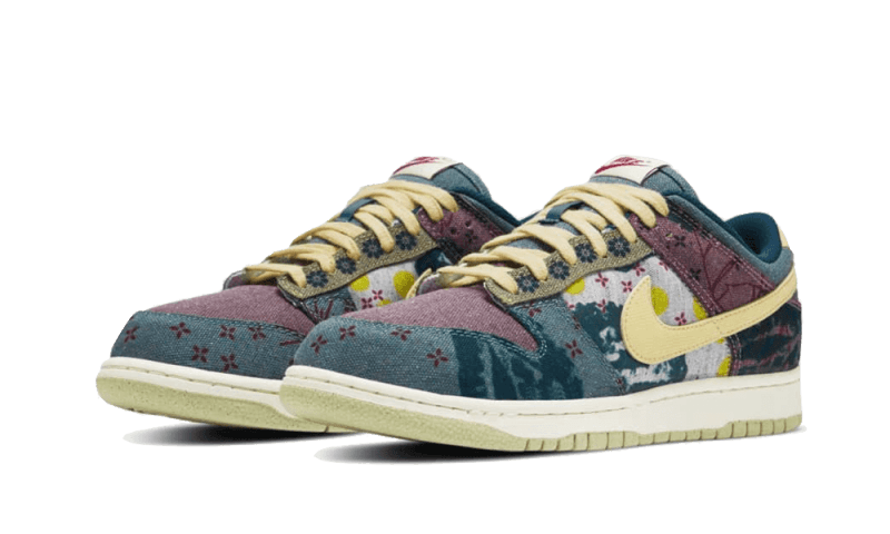 Overkicks - Nike Dunk Low Community Garden (CZ9747-900) - vista trasera