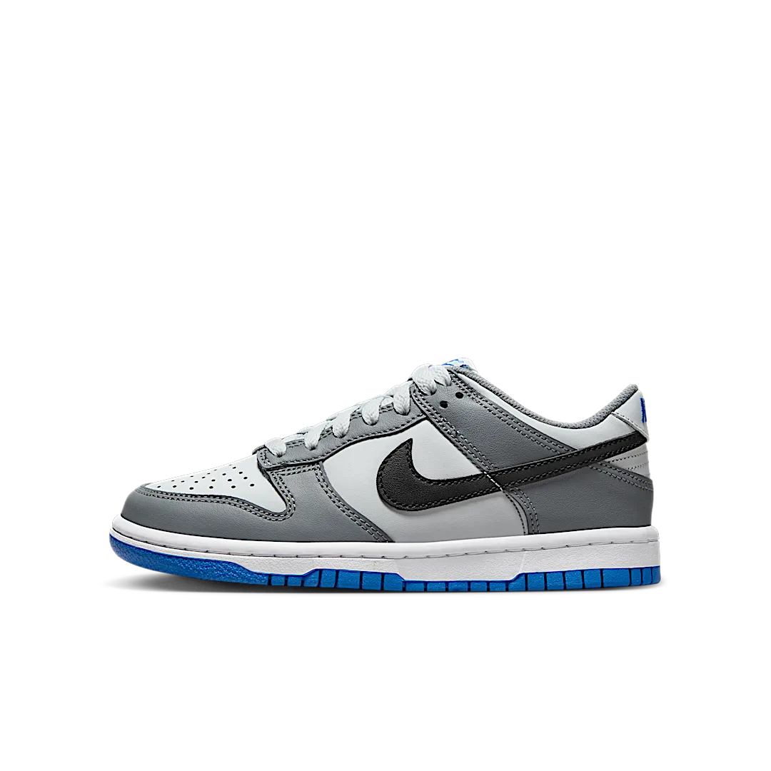 Overkicks - Nike Dunk Low Cool Grey Light Photo Blue (FB9109-001) - vista lateral