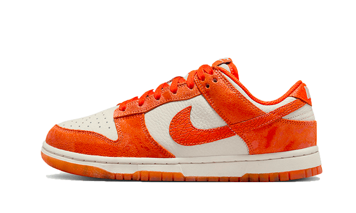 Overkicks - Nike Dunk Low Cracked Orange (FN7773-001) - vista lateral
