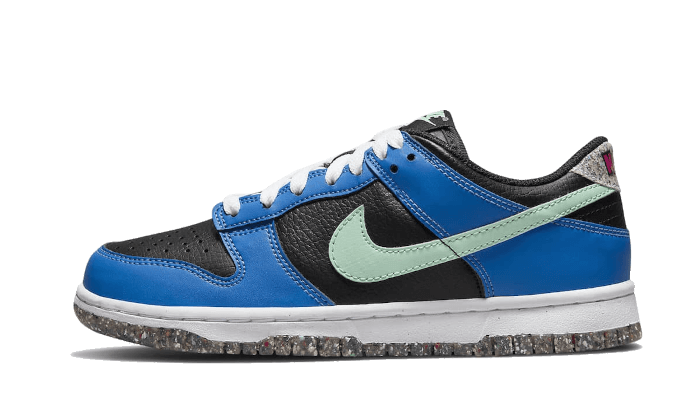 Overkicks - Nike Dunk Low Crater Blue Black (DR0165-001) - vista lateral