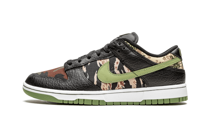 Overkicks - Nike Dunk Low Crazy Camo (DH0957-001) - vista lateral