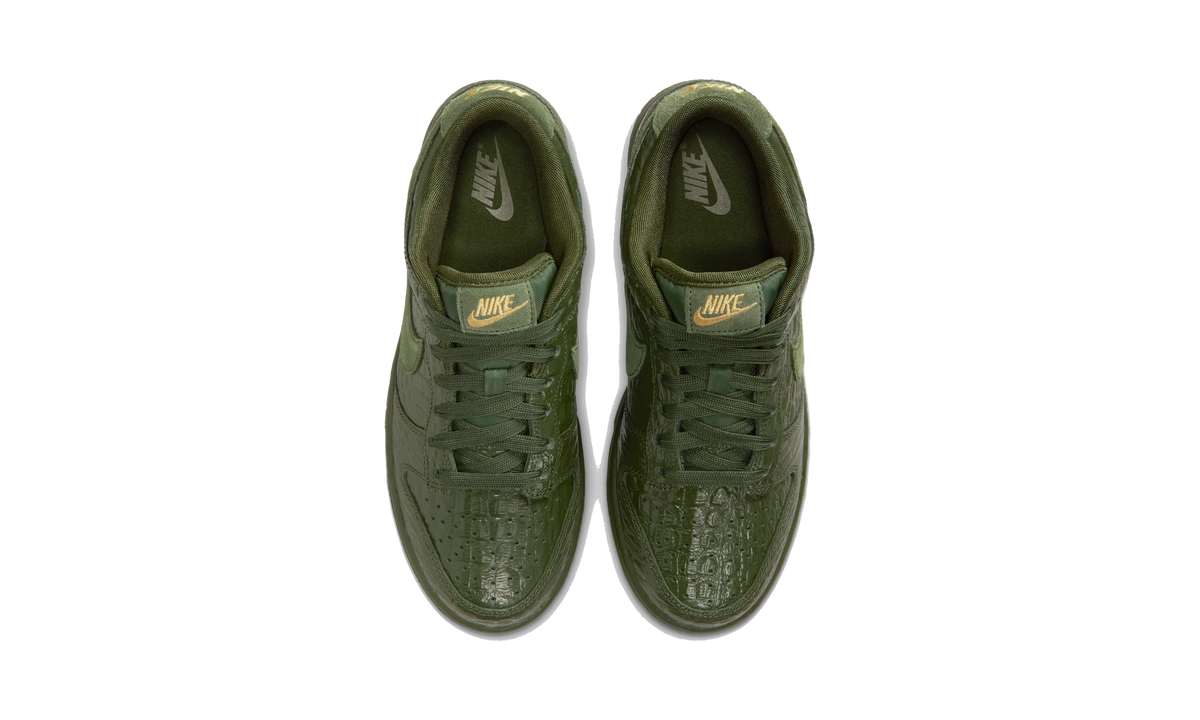 Overkicks - Nike Dunk Low Crocodile (HV4388-300) - vista superior