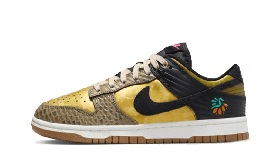 Overkicks - Nike Dunk Low Día De Muertos (FQ8148-010) - vista lateral