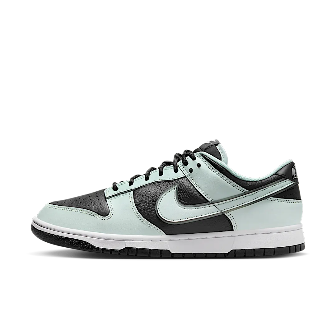 Overkicks - Nike Dunk Low Dark Smoke Grey Barely Green (FZ1670-001) - vista lateral