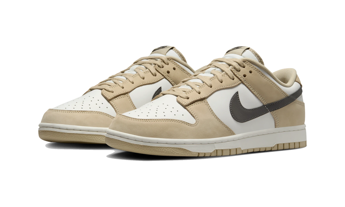 Overkicks - Nike Dunk Low Desert Khaki Medium Ash (IB3079-200) - vista trasera