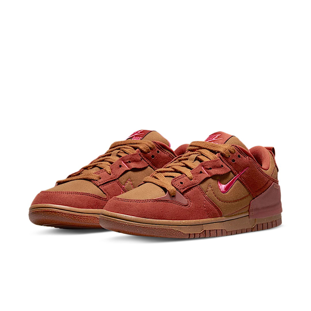 Overkicks - Nike Dunk Low Disrupt 2 Desert Bronze Pink Prime (DH4402-200) - vista trasera