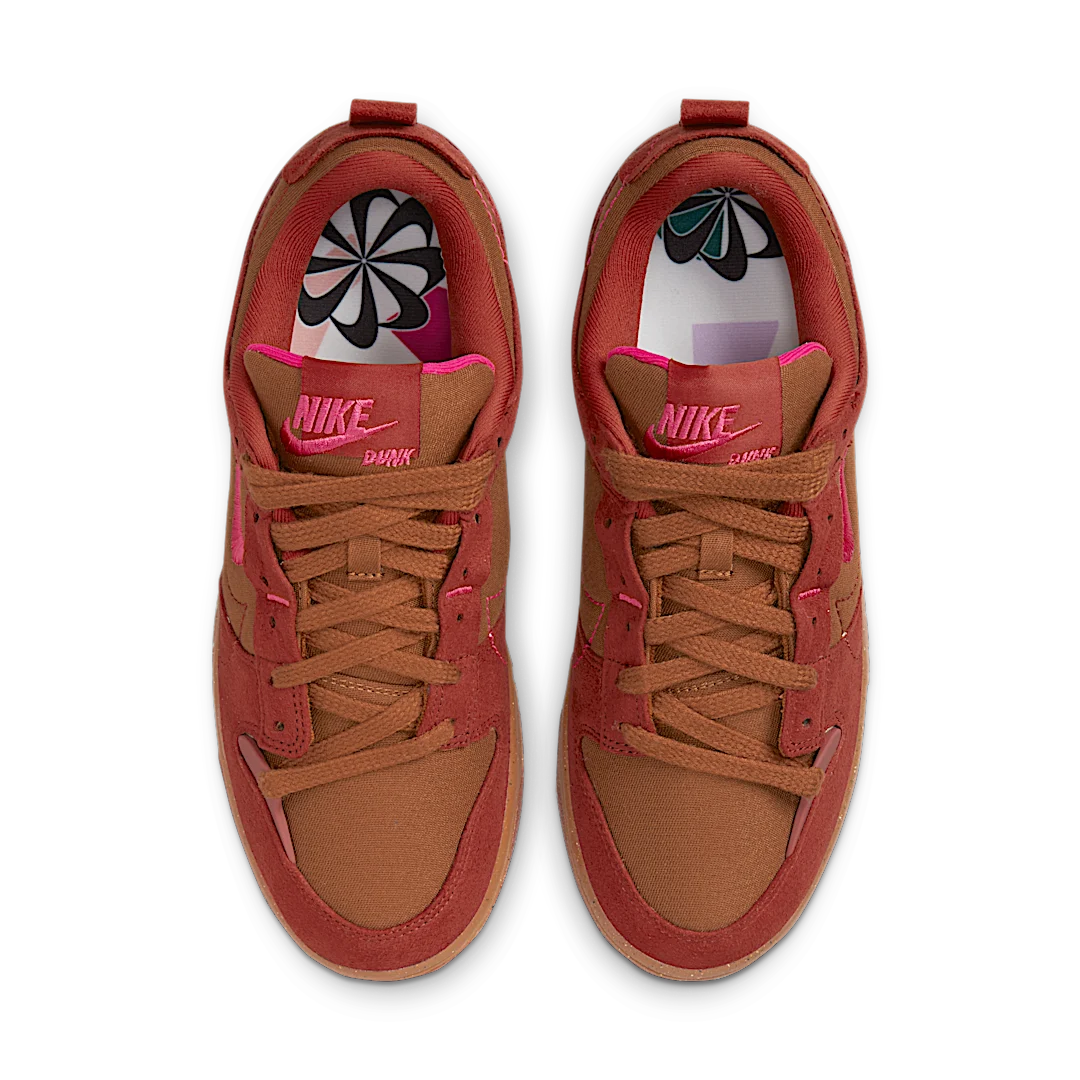 Overkicks - Nike Dunk Low Disrupt 2 Desert Bronze Pink Prime (DH4402-200) - par completo