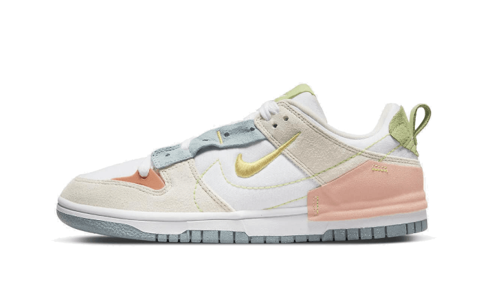 Overkicks - Nike Dunk Low Disrupt 2 Easter Pastel (DV3457-100) - vista lateral