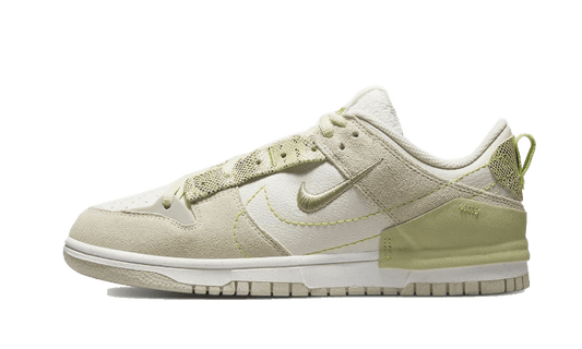 Overkicks - Nike Dunk Low Disrupt 2 Green Snake (DV3206-001) - vista lateral