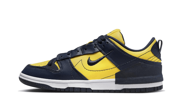 Overkicks - Nike Dunk Low Disrupt 2 Michigan (DV4024-400) - vista lateral