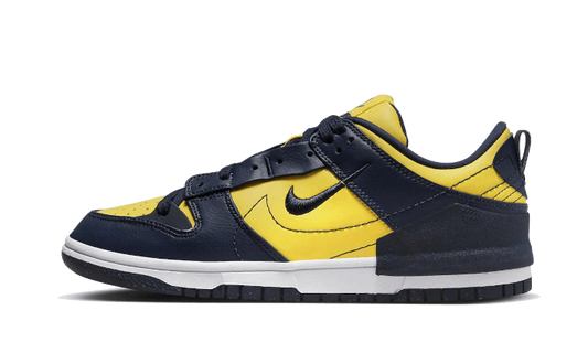 Overkicks - Nike Dunk Low Disrupt 2 Michigan (DV4024-400) - vista lateral