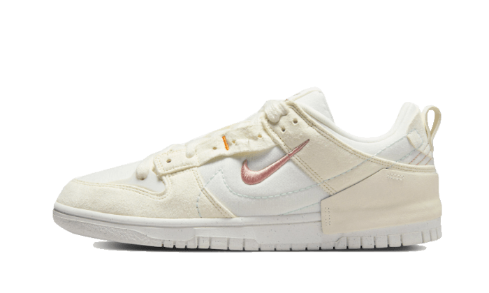 Overkicks - Nike Dunk Low Disrupt 2 Pale Ivory (DH4402-100) - vista lateral
