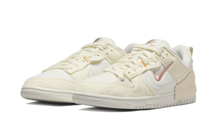 Overkicks - Nike Dunk Low Disrupt 2 Pale Ivory (DH4402-100) - vista trasera