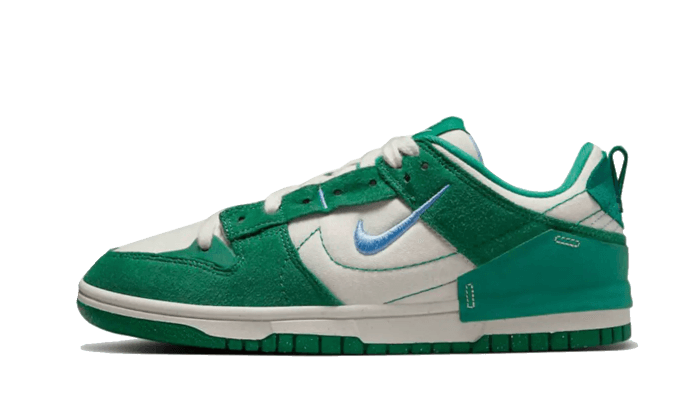 Overkicks - Nike Dunk Low Disrupt 2 Phantom University Blue (DH4402-001) - vista lateral