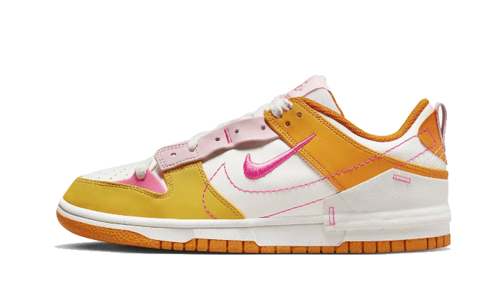 Overkicks - Nike Dunk Low Disrupt 2 Sunrise (DX2676-100) - vista lateral