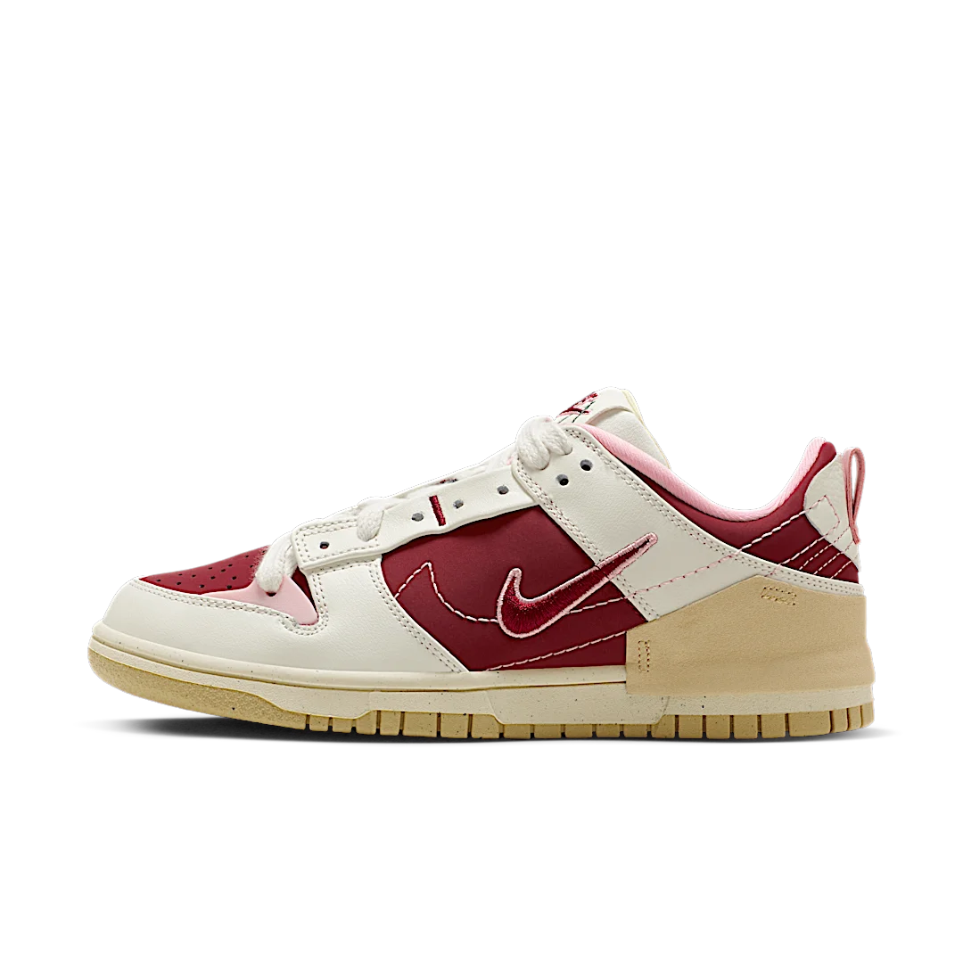 Overkicks - Nike Dunk Low Disrupt 2 Valentines Day (2023) (FD4617-667) - vista lateral