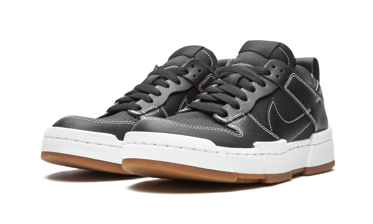 Overkicks - Nike Dunk Low Disrupt Black Gum (CK6654-002) - vista trasera