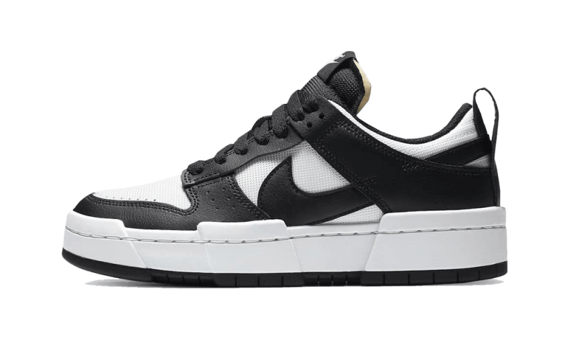 Overkicks - Nike Dunk Low Disrupt Black White (CK6654-102) - vista lateral