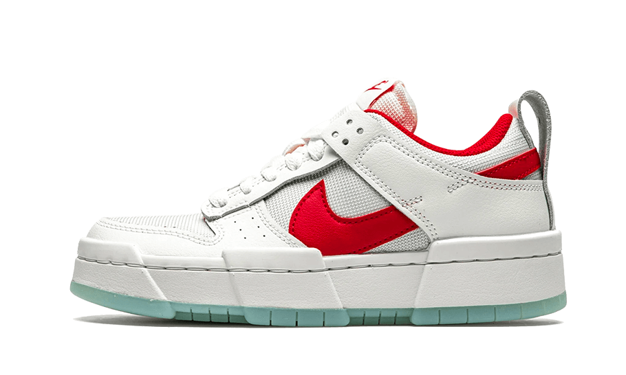 Overkicks - Nike Dunk Low Disrupt Gym Red (CK6654-101) - vista lateral