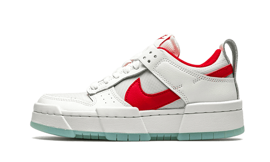 Overkicks - Nike Dunk Low Disrupt Gym Red (CK6654-101) - vista lateral