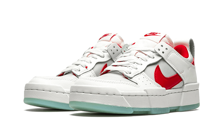 Overkicks - Nike Dunk Low Disrupt Gym Red (CK6654-101) - vista trasera