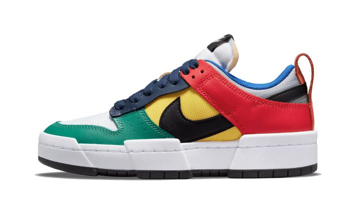 Overkicks - Nike Dunk Low Disrupt Multi-Color (CK6654-004) - vista lateral