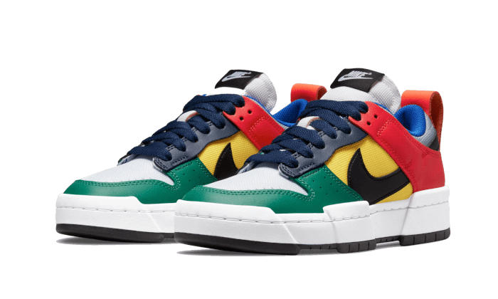 Overkicks - Nike Dunk Low Disrupt Multi-Color (CK6654-004) - vista trasera