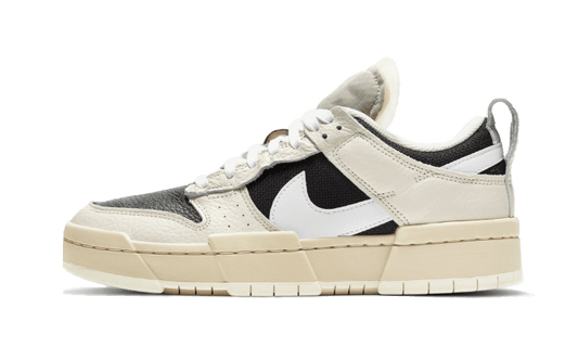 Overkicks - Nike Dunk Low Disrupt Pale Ivory Black (DD6620-001) - vista lateral