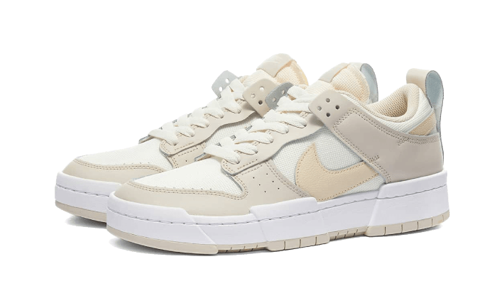 Overkicks - Nike Dunk Low Disrupt Sail Desert Sand (CK6654-103) - vista trasera